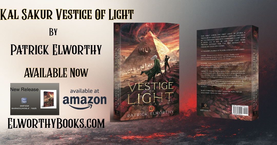 Kal Sakur Vestige Of Light is Available Now at Barnes & Noble or Amazon.com